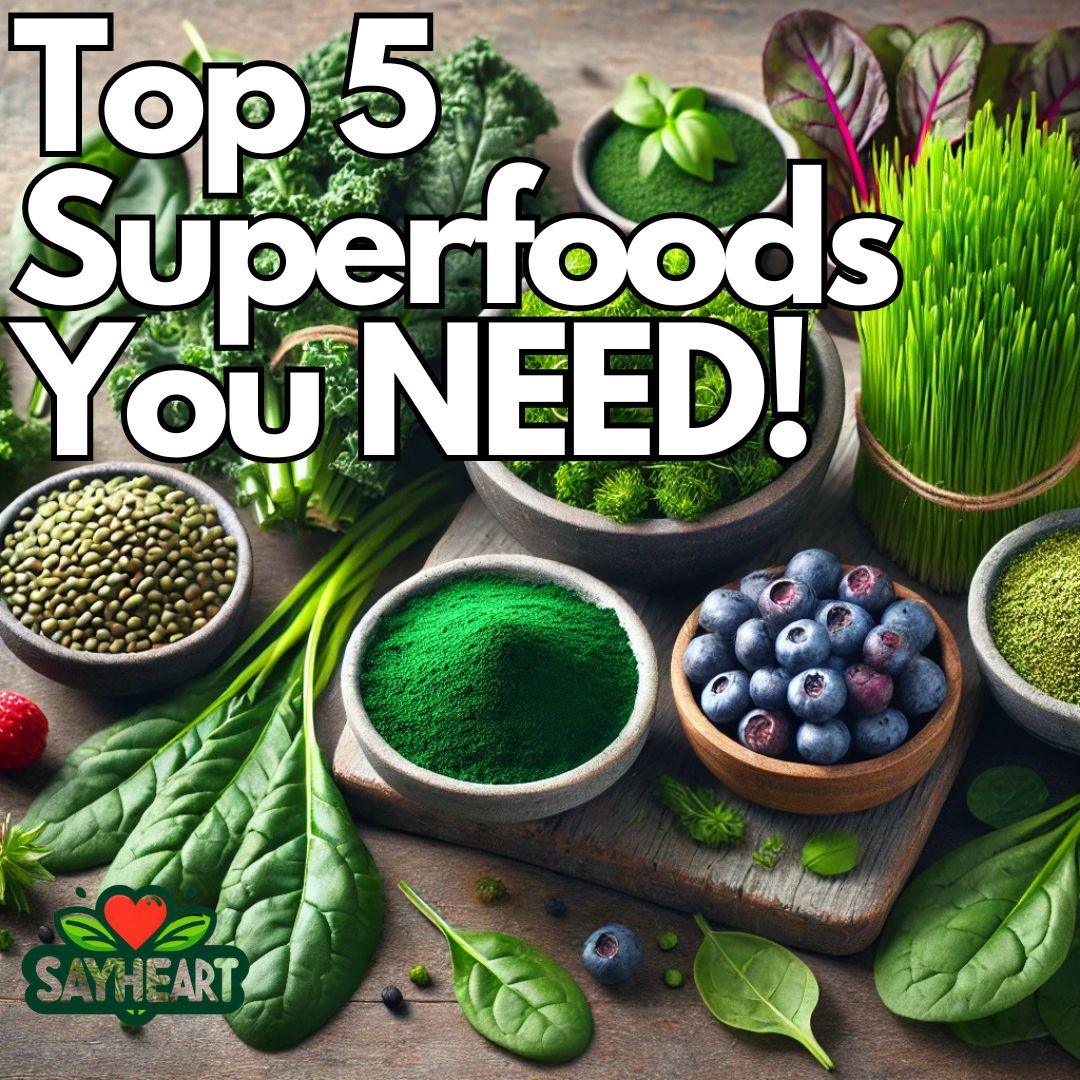 Superfood Greens: The Ultimate Guide to Health-Boosting Nutrition - Sayheart