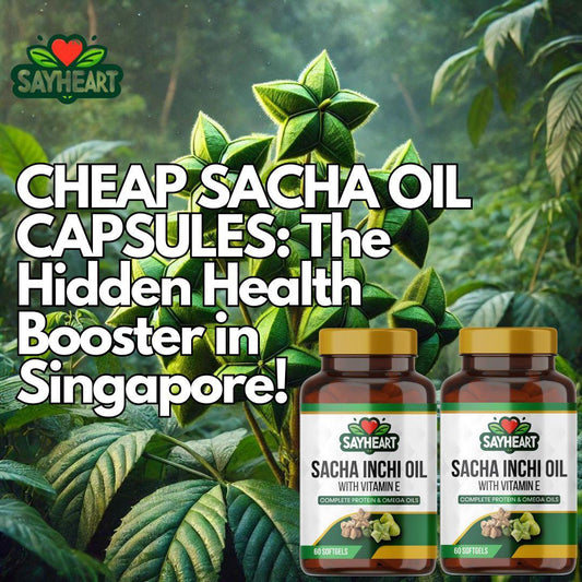 4 Key Benefits of Sacha Inchi Oil Capsules for Health in Singapore - Sayheart