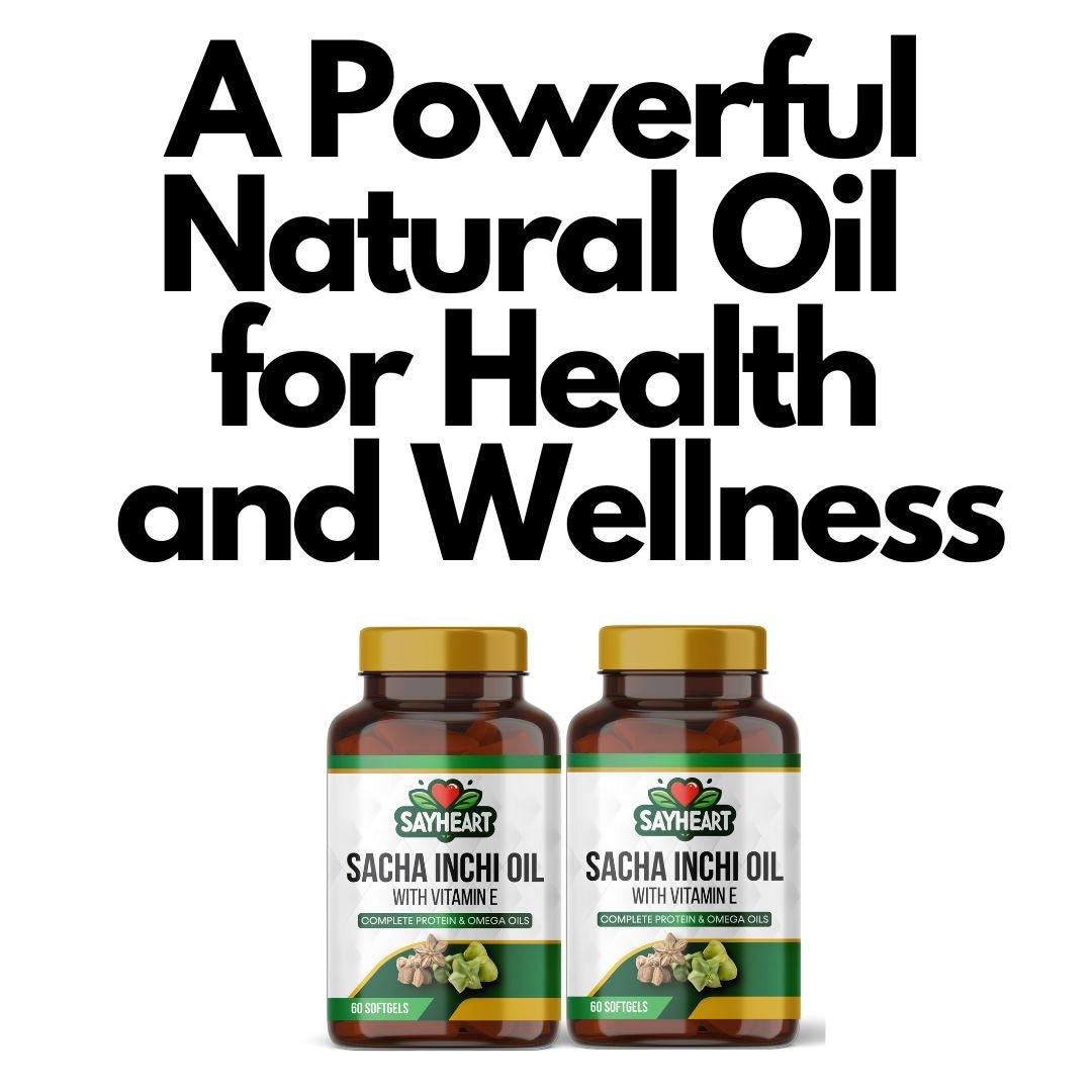 Sacha Inchi Oil Benefits: Unlocking Health & Savings with SayHeart Singapore - Sayheart