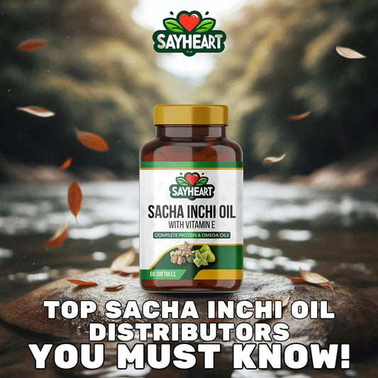 Sacha Inchi Oil Distributor in Singapore: Premium Quality by SayHeart - Sayheart