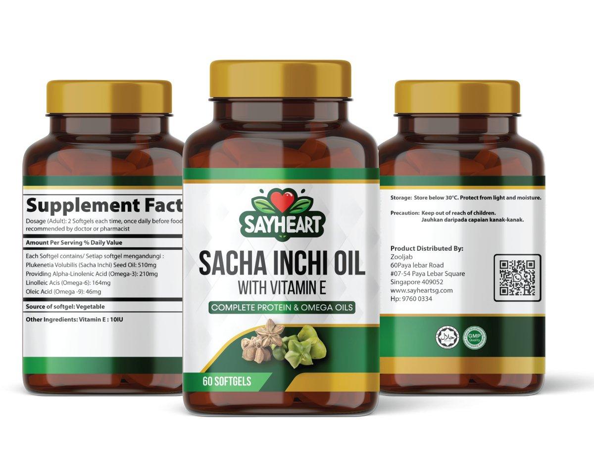 Sacha Inchi Oil - Benefits, Uses & Best Deals | Boost Your Wellness Naturally - Sayheart