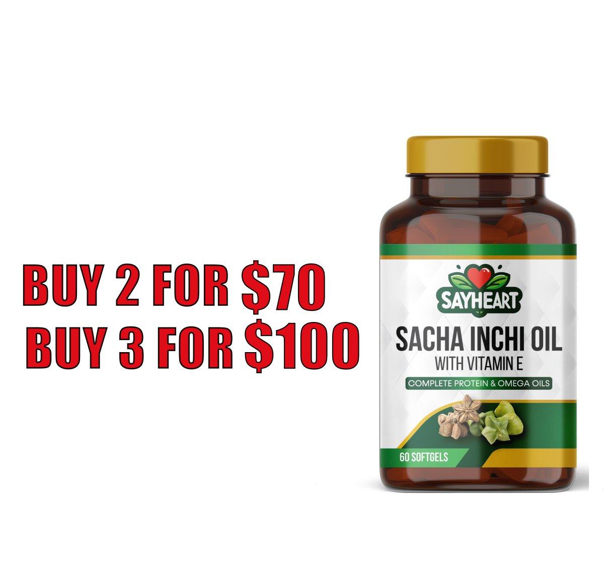 Sacha Inchi Oil - Benefits, Uses & Best Deals | Boost Your Wellness Naturally - Sayheart