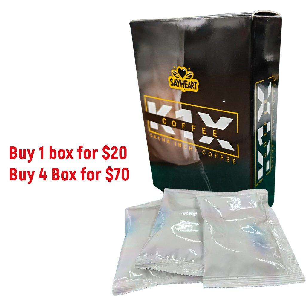 Sacha Inchi Root Coffee – Boost Stamina and Performance | K1X Herbal Coffee" - Sayheart